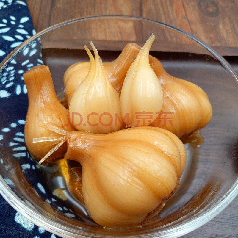 醃製糖蒜甜蒜醃大蒜頭泡菜醬菜200g*3 特產