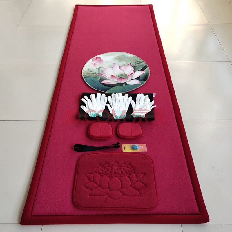 凯临门 大拜垫 拜垫大礼拜垫子顺滑磕大头用拜垫拜忏垫加厚家用拜跪垫