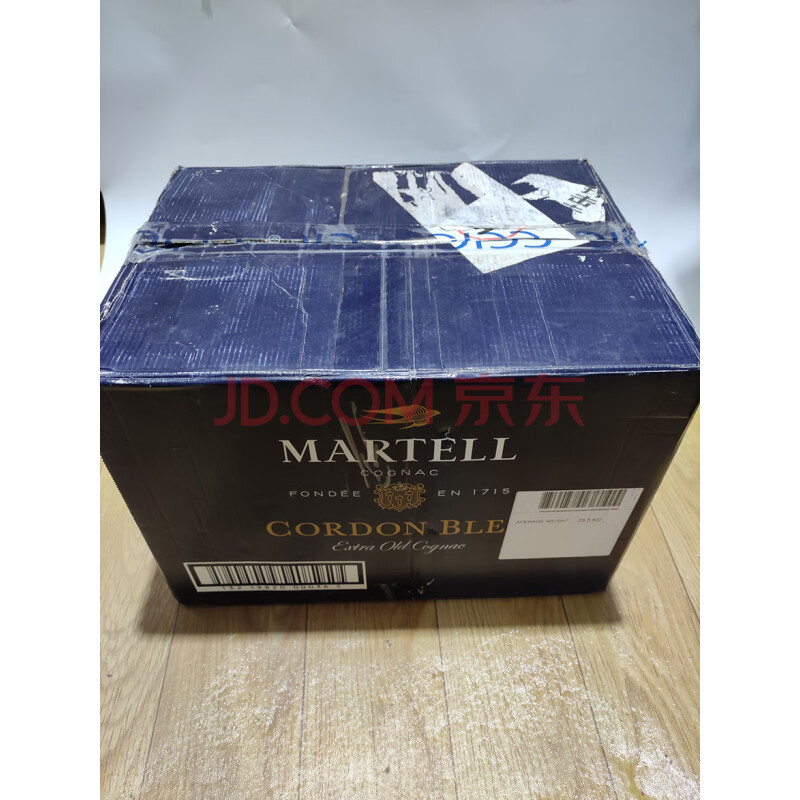 标的157 MARTELL CORDON BLUE 1L 1箱*12瓶