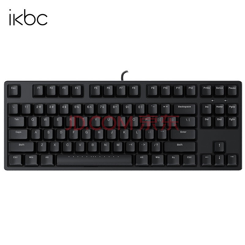 ikbc C87 游戏键盘 机械键盘 键盘机械 樱桃键盘 cherry机械键盘 办公键盘 电脑键盘 银轴键盘有线 87键