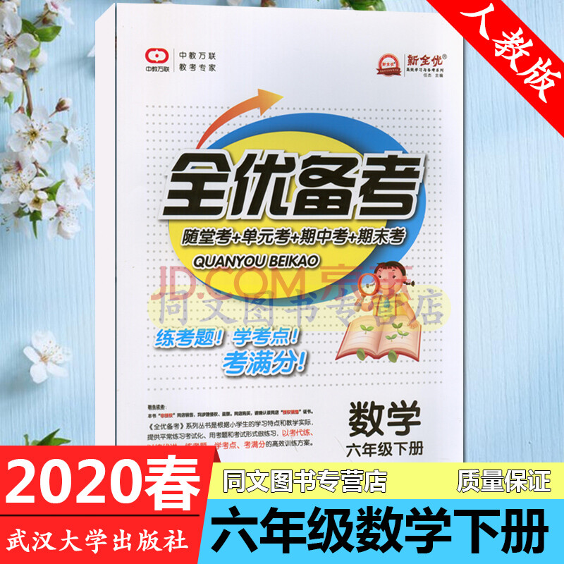 2020春 新全优 全优备考小学数学6六年级下册 人教版rj 同步测试卷