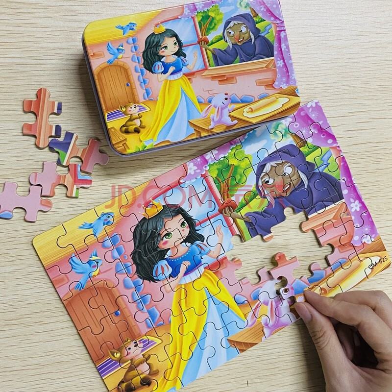 60片白雪公主 木质拼图