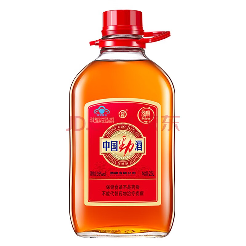 劲牌 劲酒 中国劲酒 35度 2.5L  量贩装养生酒（新老包装随机发货）