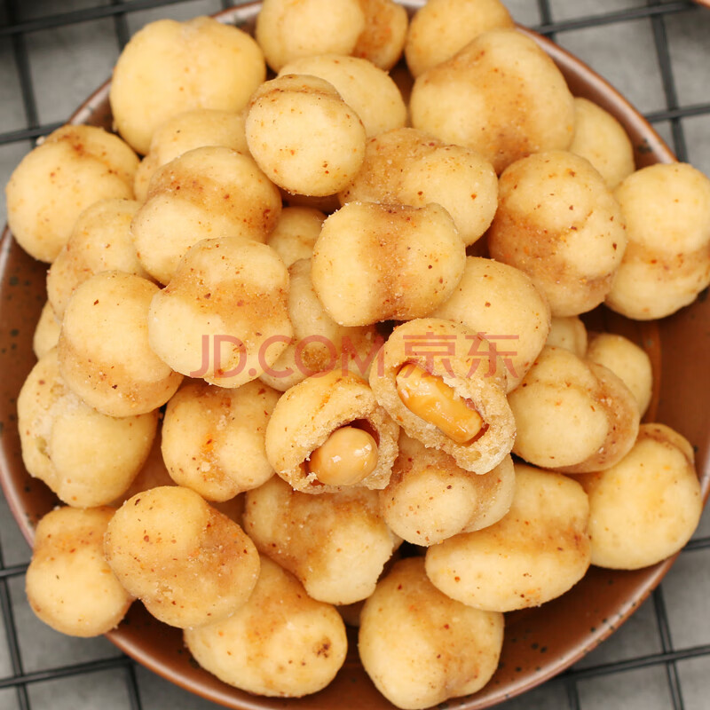 米老王酱花生多味花生小包装香辣蟹黄味裹衣花生花生米零食品 五香味