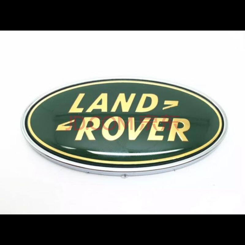 贴车标尾标中网标揽胜极光发现神行发现4前后标志 绿底金字 银底座