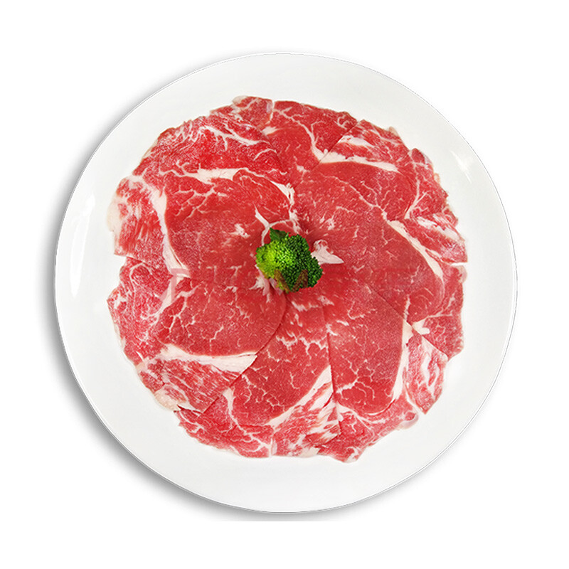 上脑片 烤肉食材韩式烧烤肥牛牛肉片火锅食材火锅烤肉材料250g