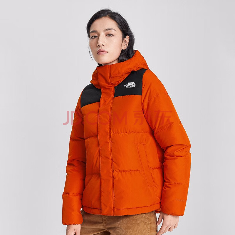 thenorthface北面羽绒服女户外防风保暖上新4nez r16/橙色 xxl
