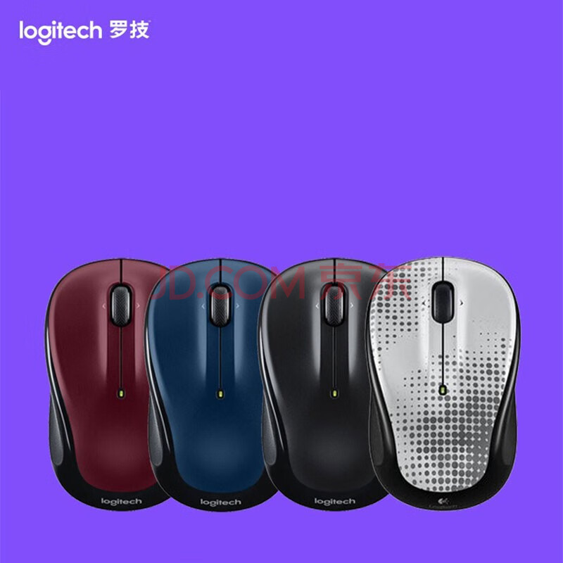 罗技 鼠标器无线鼠标m325-繁花锦簇