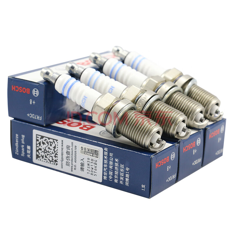 博世(bosch)镍钇合金火花塞fr7dcx 四支装(别克凯越/雪佛兰乐风/乐骋