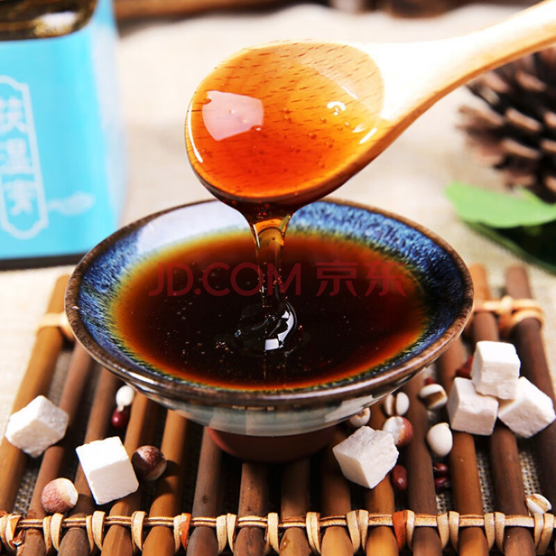 伏湿膏祛湿膏红豆薏米茯苓膏体内拍湿气重舌苔厚白脾胃健虚寒调理 茯