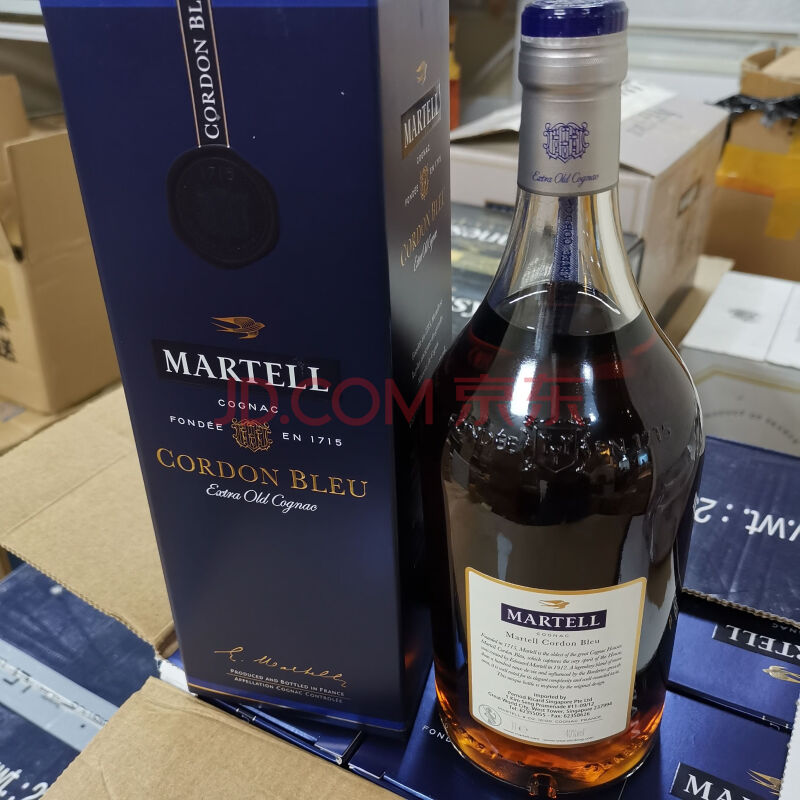 标的64：2018年马爹利蓝带  1000ml   1箱（12瓶）