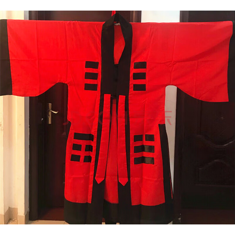道教法衣 八卦经衣 林正英同款 红色道服 道袍 法衣 道士八卦衣 m