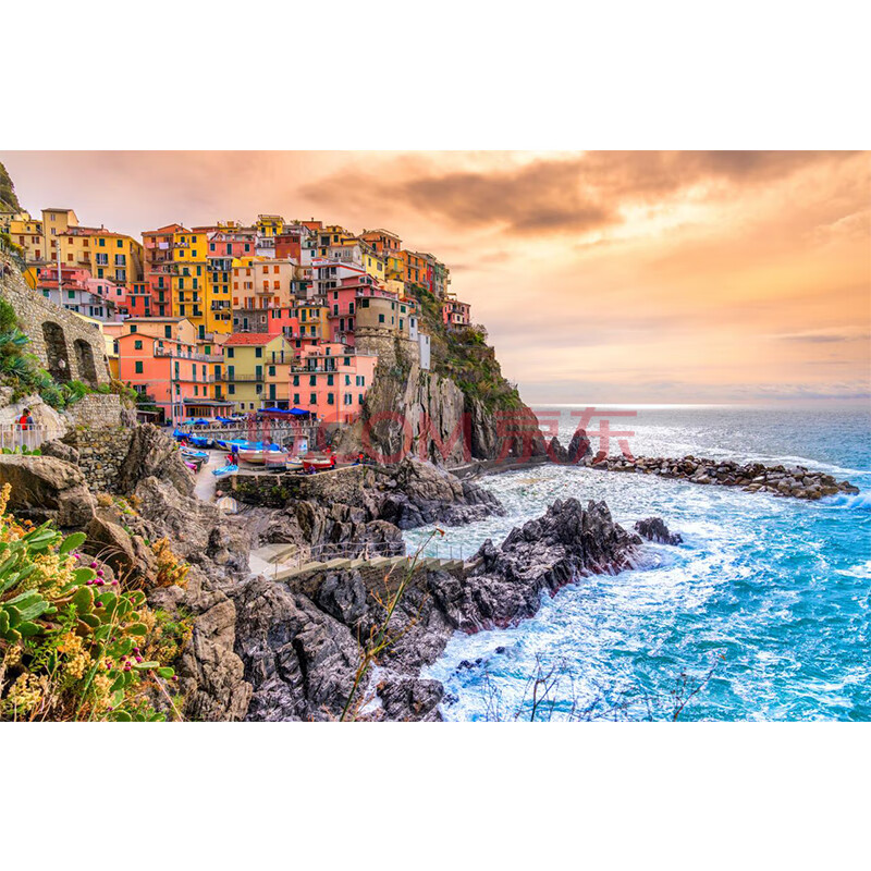 七彩五渔村(配大图) 520片木质分区