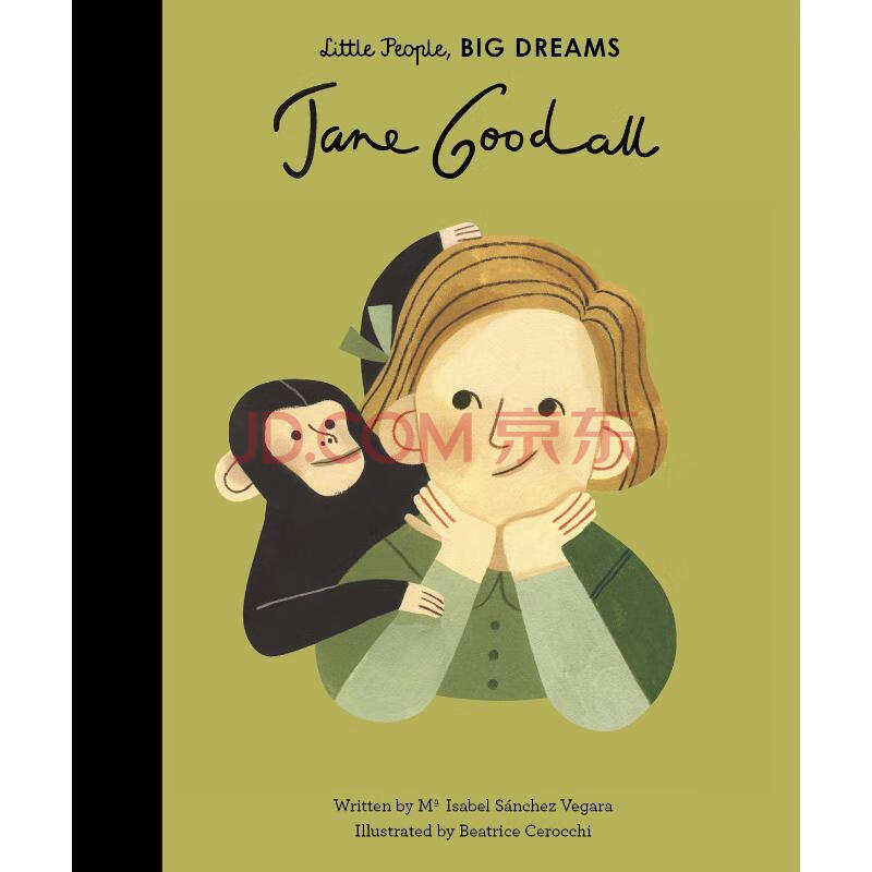 jane goodall—小女孩,大梦想:珍妮·古道尔【原版进口少儿绘本书籍】