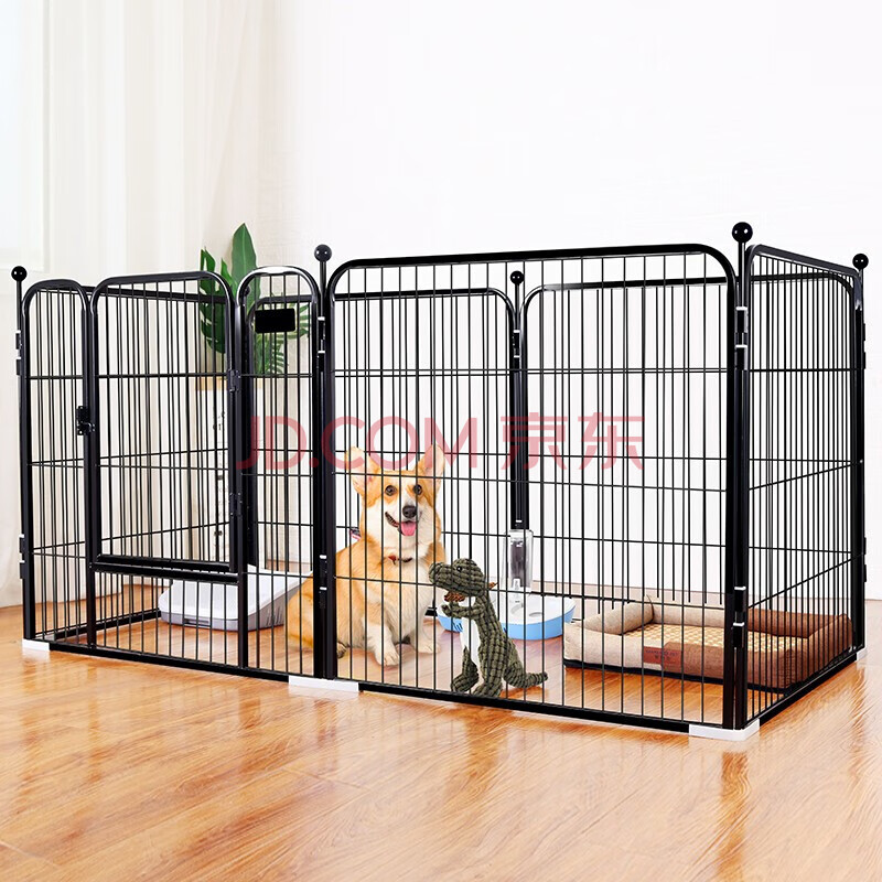 憨憨宠 狗围栏宠物狗狗围栏折叠可拆卸狗栅栏小型犬中型犬大型犬金毛