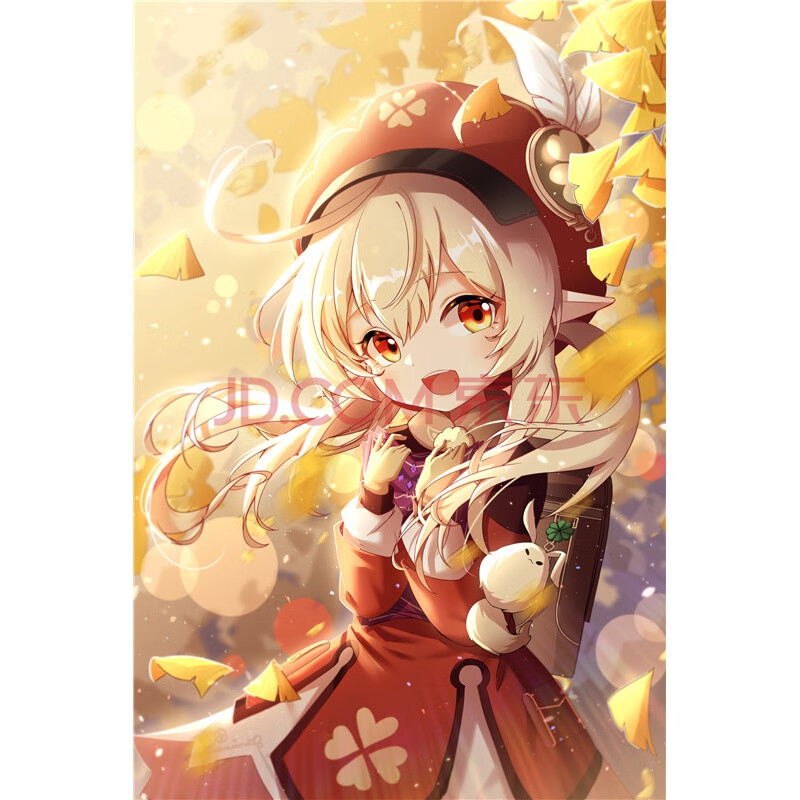 狼天影 原神海报墙贴纸画 动漫二次元宿舍卧室房间照片学生可来图定制