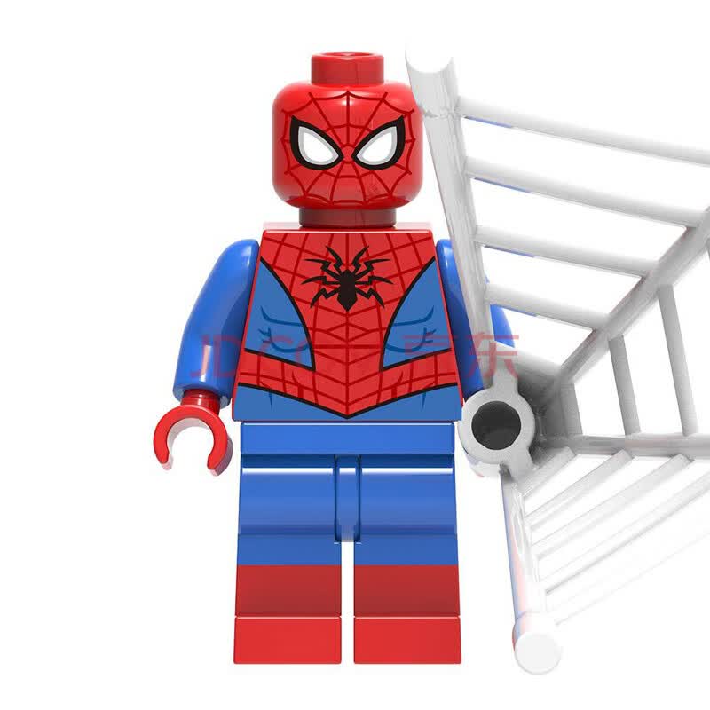 漫威兼容乐高蜘蛛侠平行宇宙spider-man英雄毒液拼装积木人仔玩具