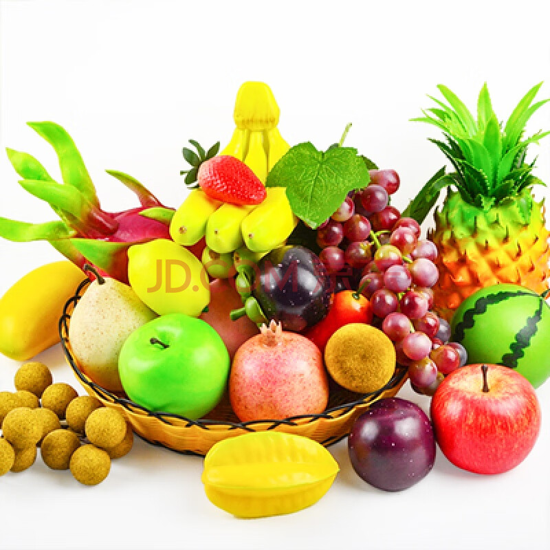 仿真水果模型假蔬菜苹果玩具香蕉道具塑料装饰摆件儿童摆设装教具