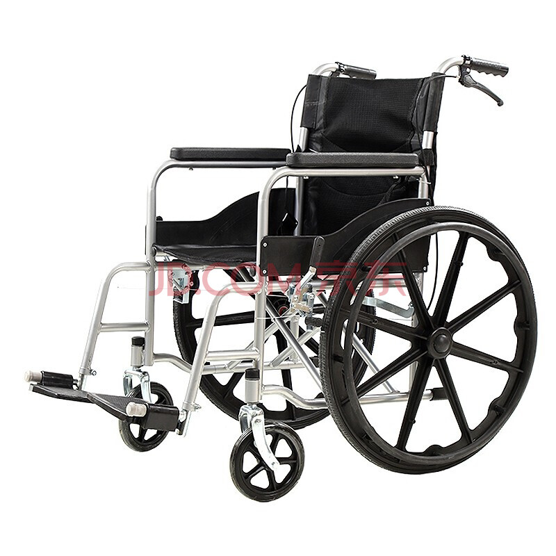 轮椅 老年人轮椅 折叠轻便轮椅车 残疾人轮椅 可折叠老年轮椅车四刹车