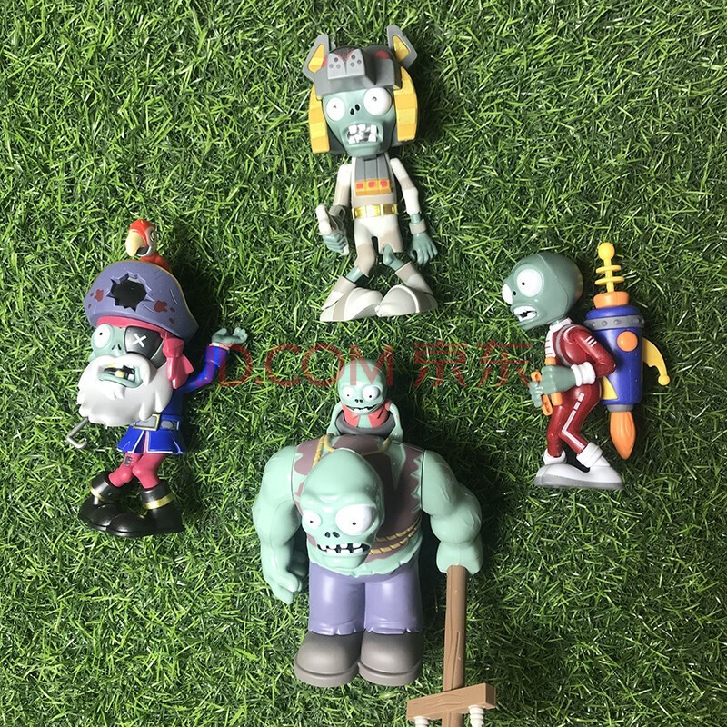 巨人死神船长太阳弹射僵尸男孩玩具生日礼物 巨人 新款硬胶3只僵尸