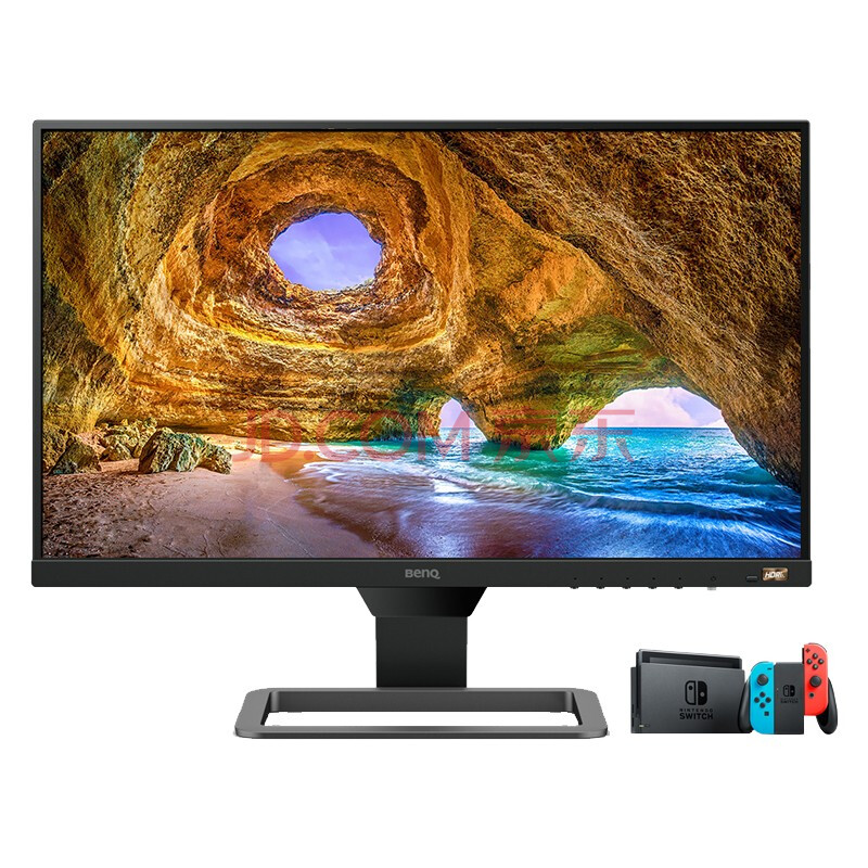 明基(benq)ew2480 显示器 任天堂 nintendo switch 红蓝主机