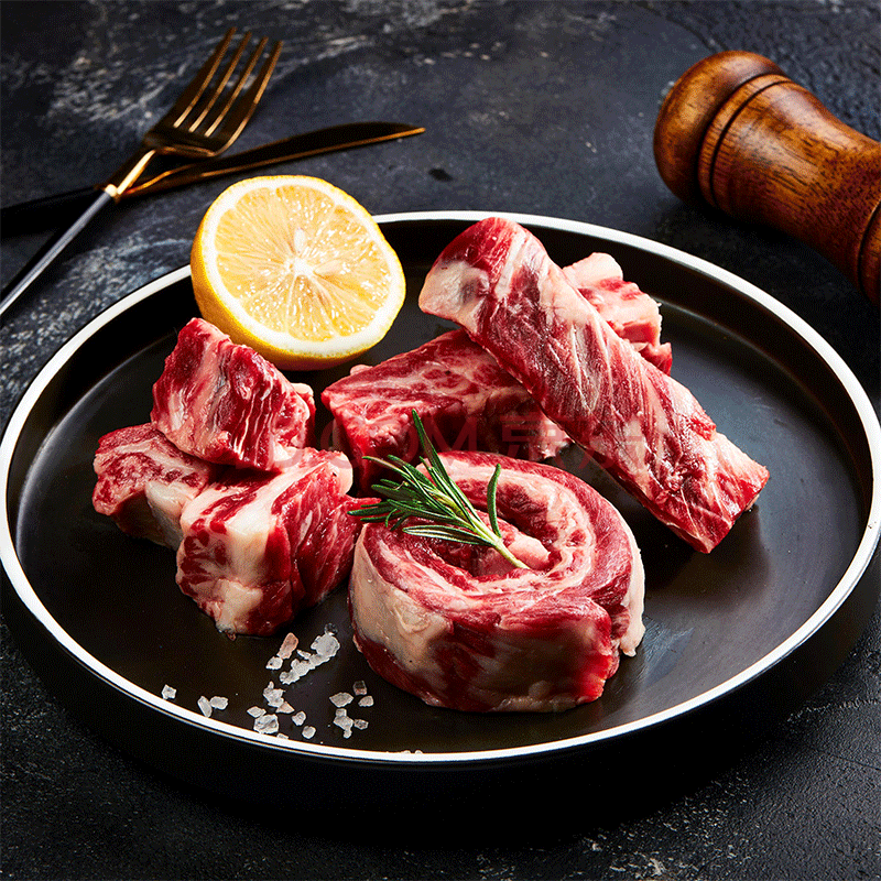 【顺丰】澳洲和牛进口雪花牛肋条 原切牛肉 火锅烧烤牛肉 火锅新鲜