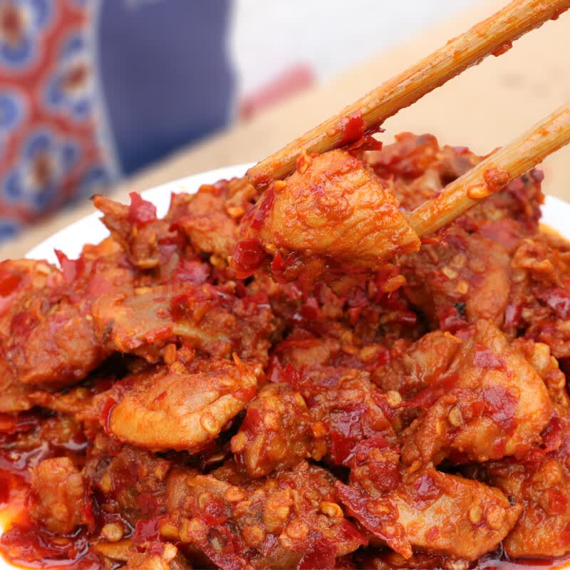 云南特产曲靖沾益辣子鸡曲靖志晖园沾益辣子鸡真空装正宗袋装香辣