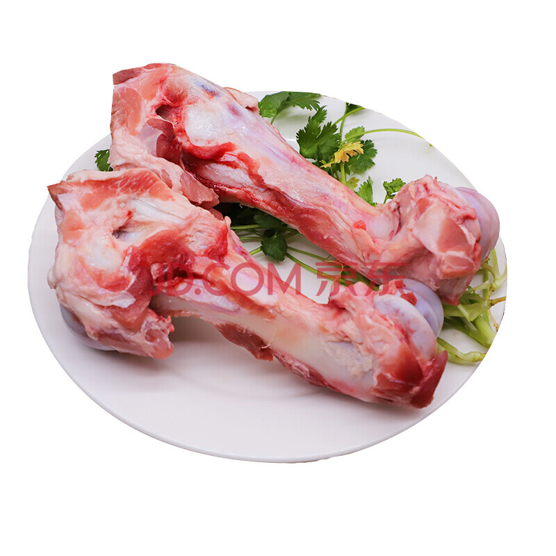 新鲜多肉猪棒骨冷冻猪筒子骨酱大骨猪筒骨大骨头 2斤