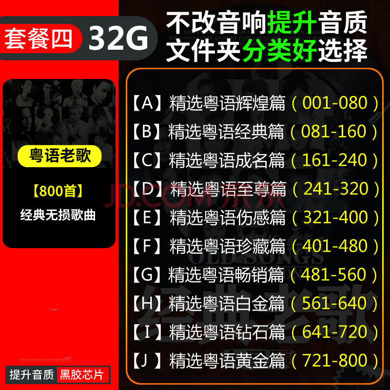 經典老歌汽車載u盤歌曲國語粵語懷舊高音質一人一首成名曲708090代