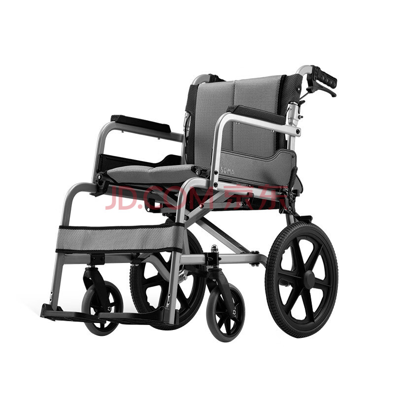 飞扬soma手动轮椅sm-150.5cf16铝合金轻便可折叠老人残疾代步车