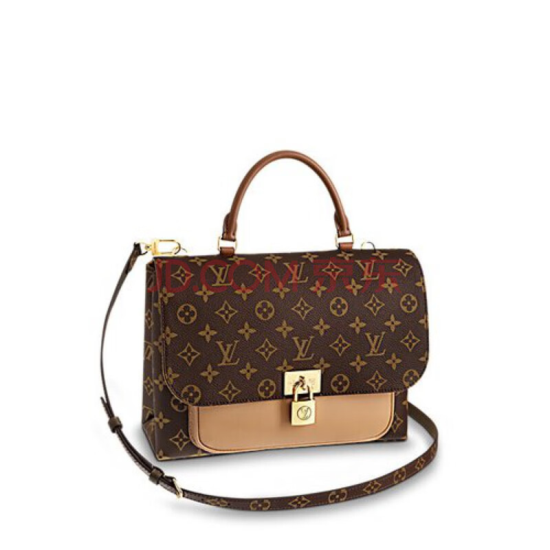 louis vuitton/路易威登 新款marignan 女士邮差包 m44257 帆布/配皮
