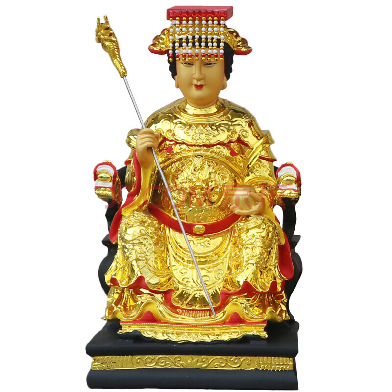 龙王神像家用供奉摆件龙母像四海龙王东海龙王树脂佛像龙王爷 48cm金