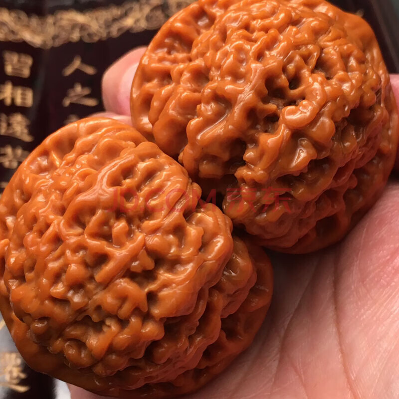 文玩核桃官帽男士盘玩手把件文玩麒麟纹