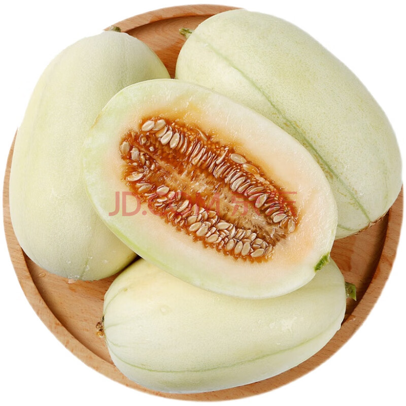 东方蜜1号甜瓜香瓜水果甜瓜10斤新鲜小白瓜东方蜜白皮红心黄肉超脆