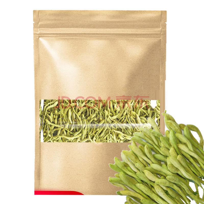 袋装金银花100克(带绒毛)