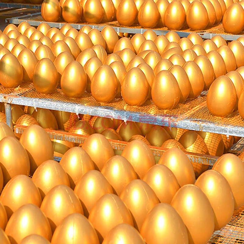 金蛋抽奖幸运奖砸金鸡蛋道具活动金蛋彩蛋金花四溅 15cm/2个