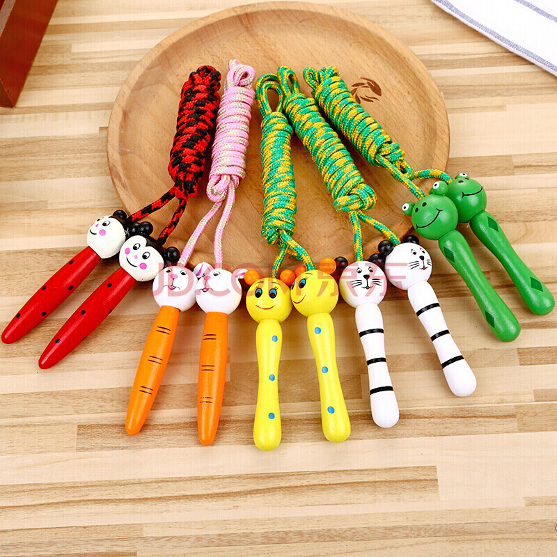 儿童小学生幼儿园跳绳比赛健身绳子小孩跳绳儿童卡通跳绳 儿童卡通