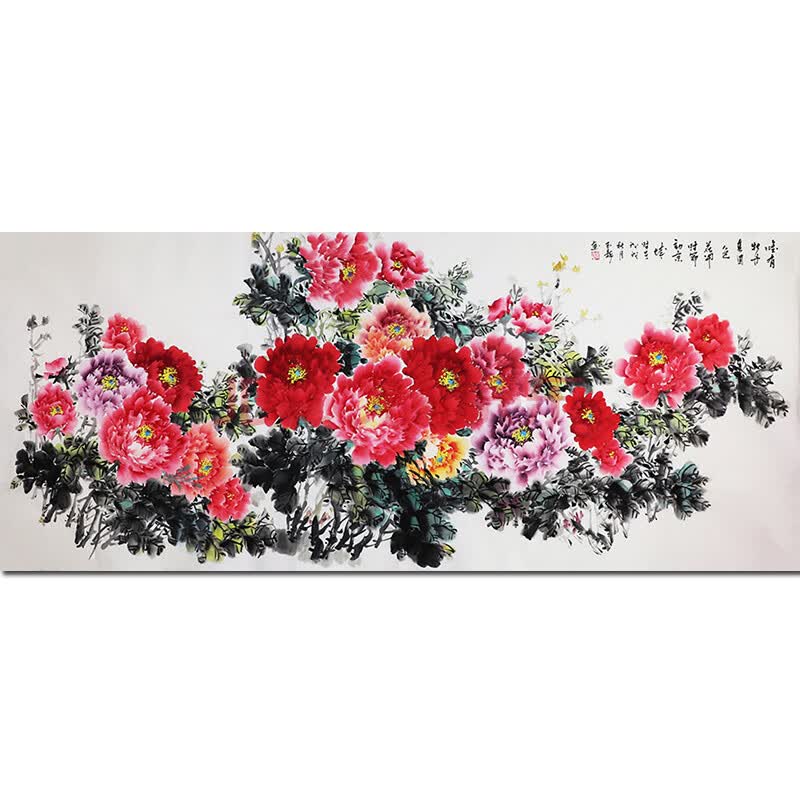 洛阳"牡丹王" 齐玉龙 2.4米 精品牡丹 【唯有牡丹真国色】
