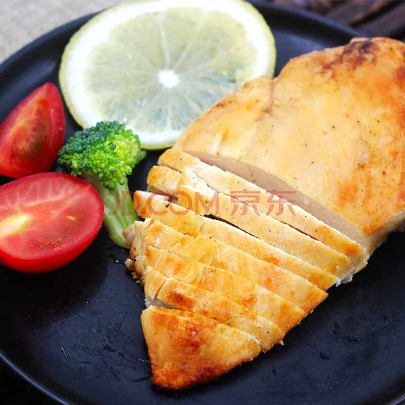 胸肉100g开袋即食熟食速食少脂鸡胸肉 烧烤味