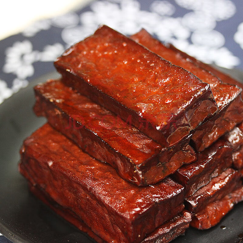 武冈香干湖南邵阳特产卤豆腐干卤汁卤菜零食豆腐香干200g 卤味十片装