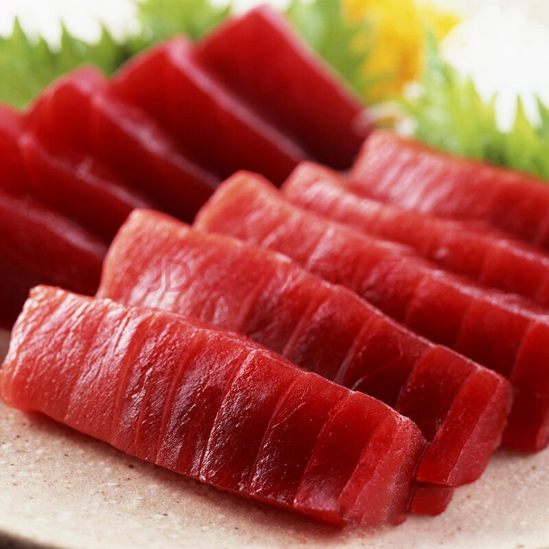 大目红金枪鱼刺身新鲜200g大眼生鱼片低温寿司海鲜料理