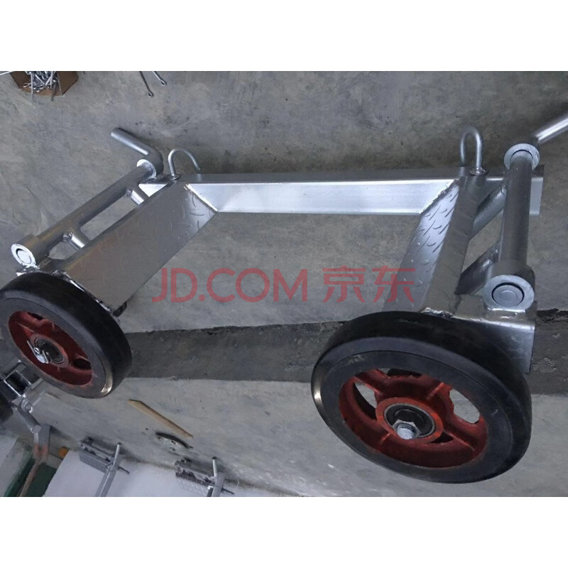 汽车移车器清障车辅助轮救援拖车小轮子手动移车器粤海辅助轮 铸铁轮