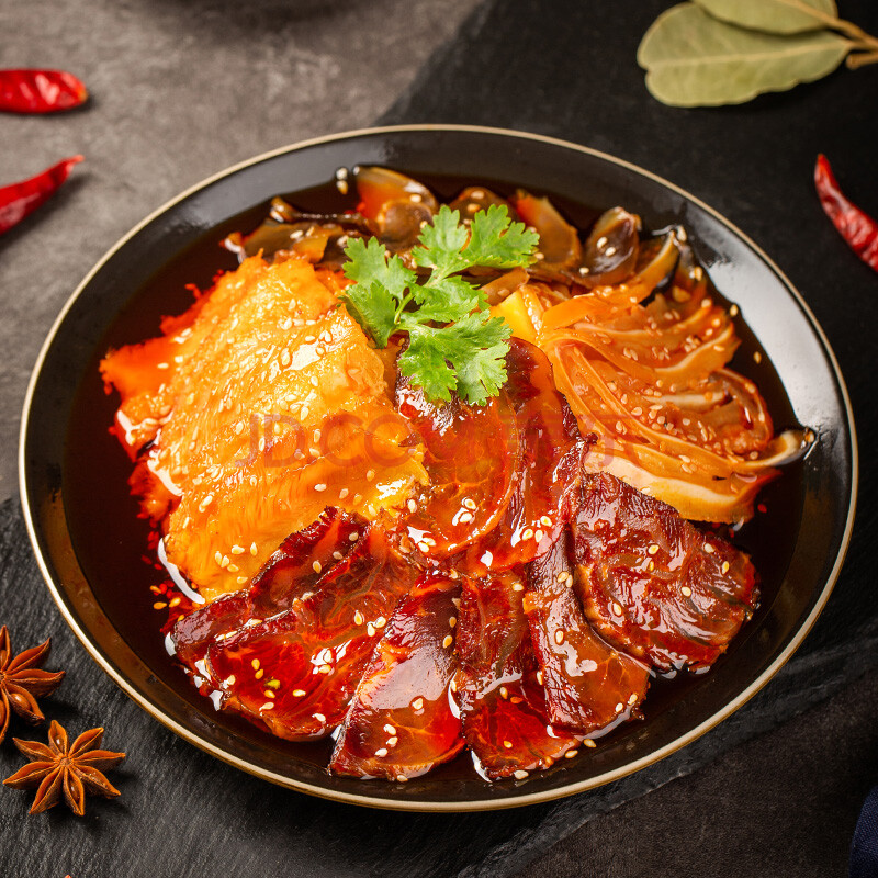 棠鲜生 麻辣味夫妻肺片220g熟食特产小吃即食卤味零食真空小包装 麻辣