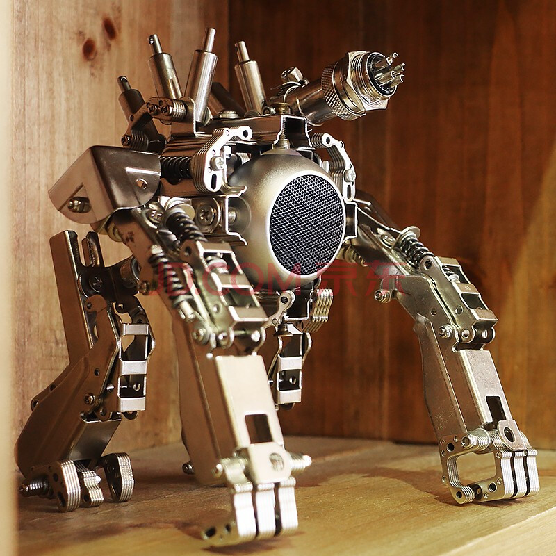 机械党战猿蓝牙音箱520创意七夕节礼物可拼装全金属模型送男朋友老公