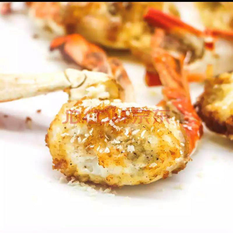 导语者连云港梭子蟹切蟹块个大饱满蟹肉充盈 火锅烧烤食材海鲜水产切