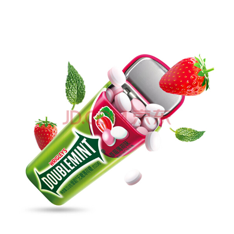 箭牌绿箭无糖薄荷糖357g(23.