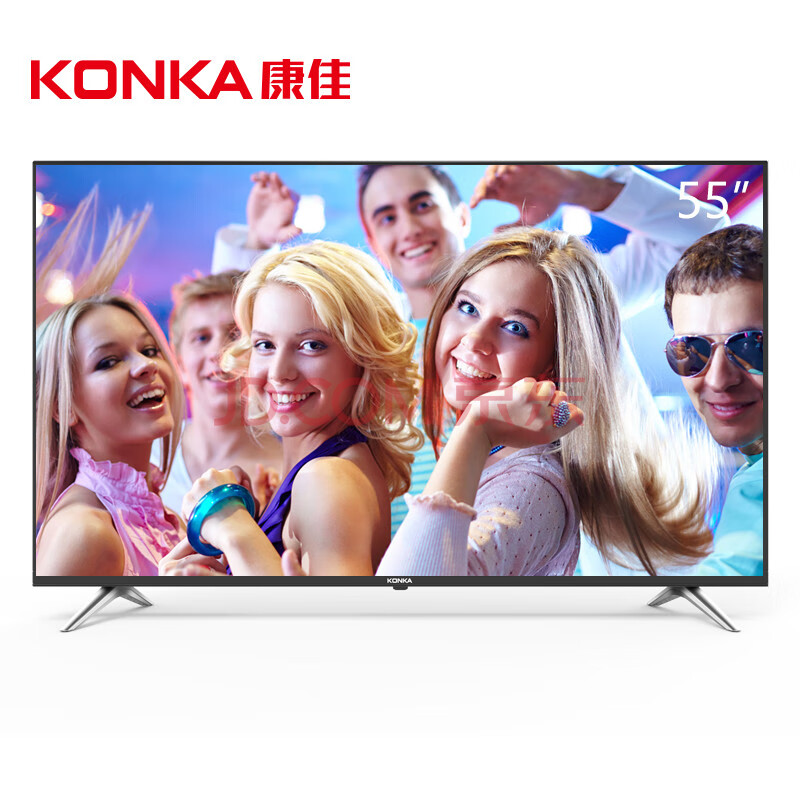 康佳(konka)55英寸4k hdr超高清64位智能液晶电视机 led55k2000 企业