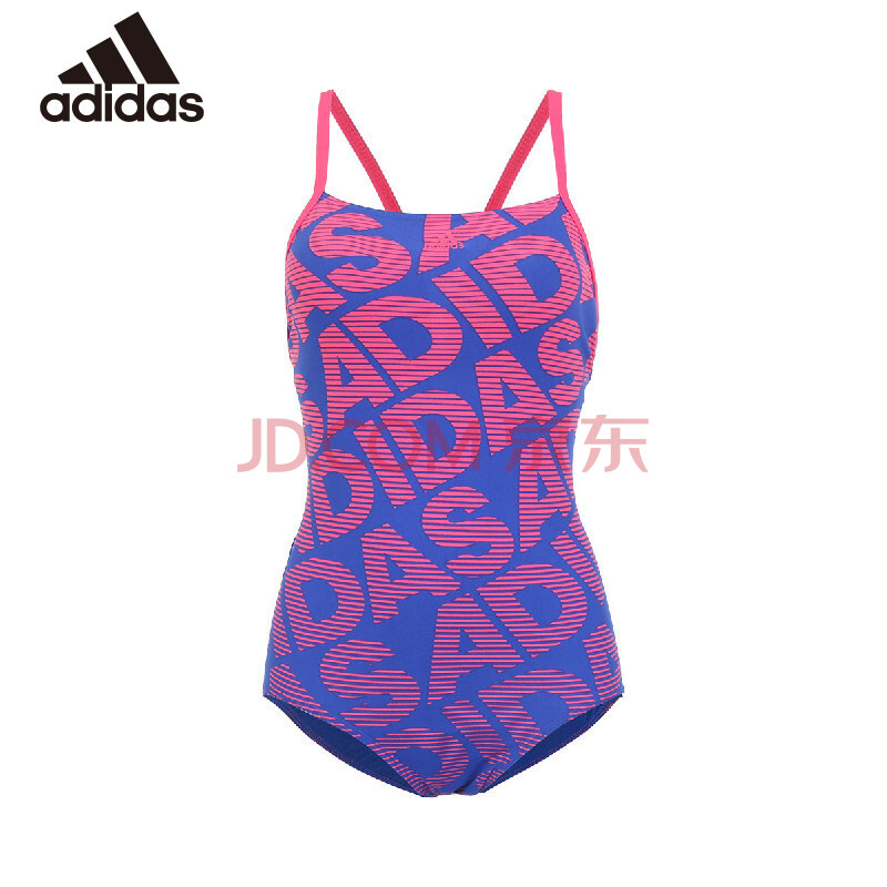 阿迪達斯adidas adidas 女款小胸聚攏性感顯瘦運動連體三角泳衣女士