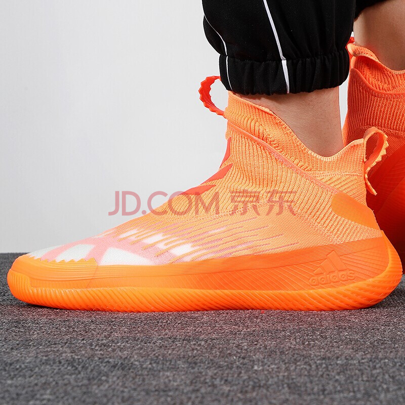 阿迪達斯adidas男籃球鞋2021年春季新款高幫boost中底緩震襪套實戰