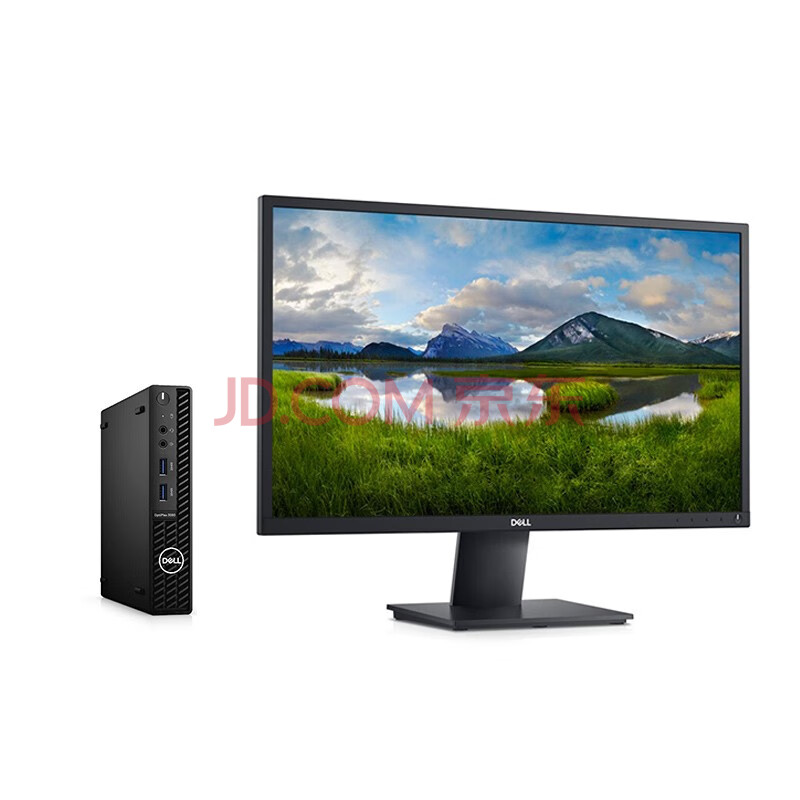 戴爾dell optiplex 3080mff 商用辦公 臺式電腦:i3-10100t/8g/256g